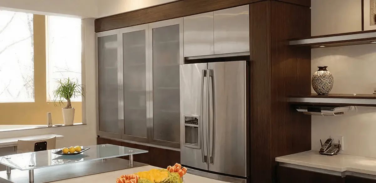 Cabinet door replacement and modern kitchen cabinet upgrade in Lowell, MA