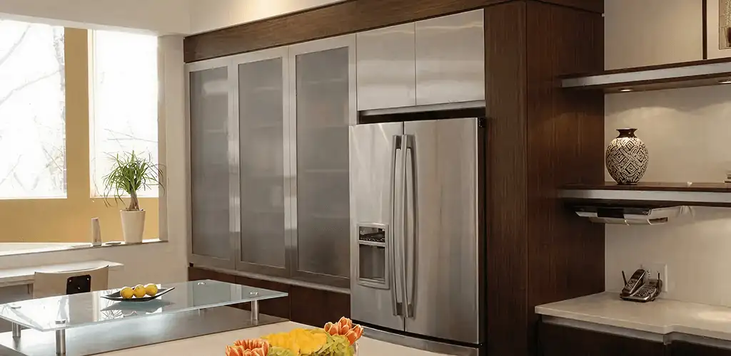 Cabinet door replacement and modern kitchen cabinet upgrade in Lowell, MA